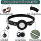 AirTag Cat Collar Black Reflective Breakaway Collar with Apple AirTag Holder and Bell Lightweight for Kittens and Cats