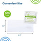 Care Touch Alcohol Wipes, Individually Wrapped Alcohol Prep Pads with 70% Isopropyl Alcohol, Ideal for Medical & First Aid Kits, 200-Count