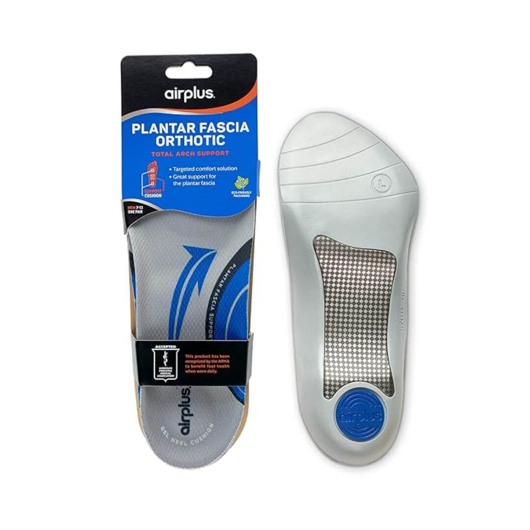 Airplus Plantar Fascia Orthotic Insoles 1 Pair (Men's 7-13)