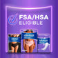 Always Discreet Always Discreet Adult Incontinence Underwear For Women And Postpartum Underwear, L, Up To 100%* Bladder Leak Protection, 76 CT,