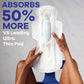 Always Maxi Overnight Pads With Wings, Size 5, Extra Heavy Overnight, Unscented, 72 Count,