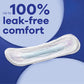 Always Ultra Thin Feminine Pads, Regular Absorbency, Size 1 with Wings, Unscented, 46 Count