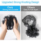 AmazerBath AmazerBath Loofah Sponge 75g/Piece, Loofah For Men Body Scrubber - Bath Sponge Loofa Set Of 4 Black (Large)