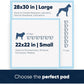 American Kennel Club XL Puppy Pee Pads, Quick-Dry Scented, 28"x30", 50 Count, Ultra Absorbent