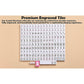 American Mahjong Game Set 166 White Engraved Tiles For Western Mah Jong, Mah Jongg Play With Traveler Size Carrying Case, Dices, Chips, Manual,Win Indicator. / Racks And Pushers Not Included,