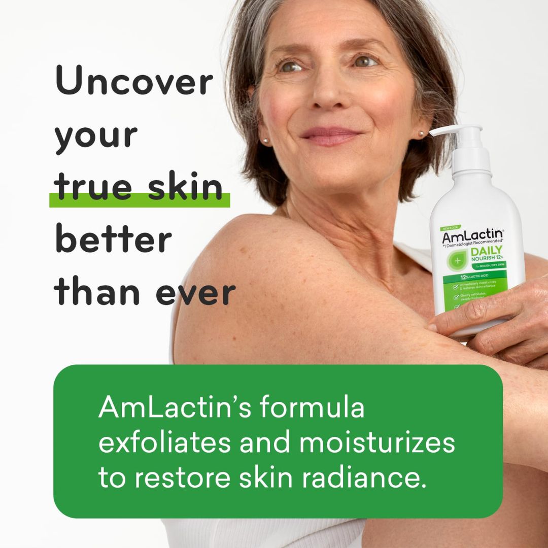 AmLactin Daily 12% Lactic Acid Moisturizing Body Lotion,316864000187