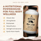 Ancestral Supplements Ancestral Supplements Grass Fed Beef Liver 180 Capsules, Supports Energy Production, Detoxification, Digestion, Immunity And Full Body Wellness, Non-GMO, Freeze Dried Liver Health Supplement