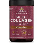 Ancient Nutrition Hydrolyzed Collagen Peptides Powder With Probiotics, Chocolate Multi Collagen Protein For Women And Men With Vitamin C, 24 Servings, Supports Skin And Nails, Gut Health, 10oz,