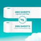 Angel Soft Toilet Paper, 6 Super Mega Rolls (Equivalent to 36 Regular Rolls), Soft & Strong