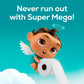 Angel Soft Toilet Paper, 24 Super Mega Rolls (144 Regular Rolls), Soft & Strong Toilet Tissue, Convenient & Long-Lasting