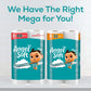 Angel Soft Toilet Paper, 24 Super Mega Rolls (144 Regular Rolls), Soft & Strong Toilet Tissue, Convenient & Long-Lasting