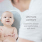 Angelcare Baby Bath Support (Gray) | Ideal For Babies Less Than 6 Months Old,