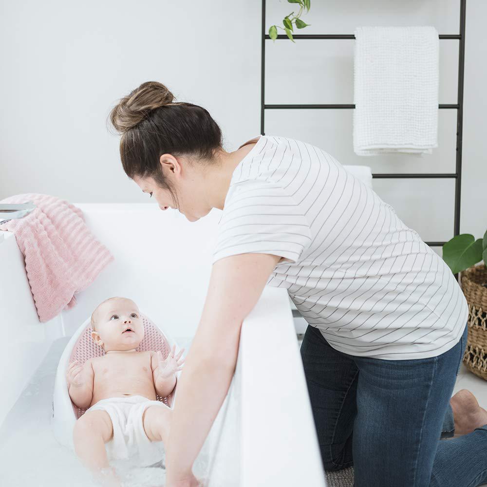 Angelcare Baby Bath Support (Pink) | Ideal For Babies Less Than 6 Months Old,763529313210