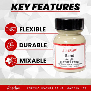 Angelus Sand Acrylic Leather Paint 29.5ml