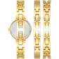 Anne Klein Women's Premium Crystal Accented Bangle Watch Set, AK/2245,Does not Apply