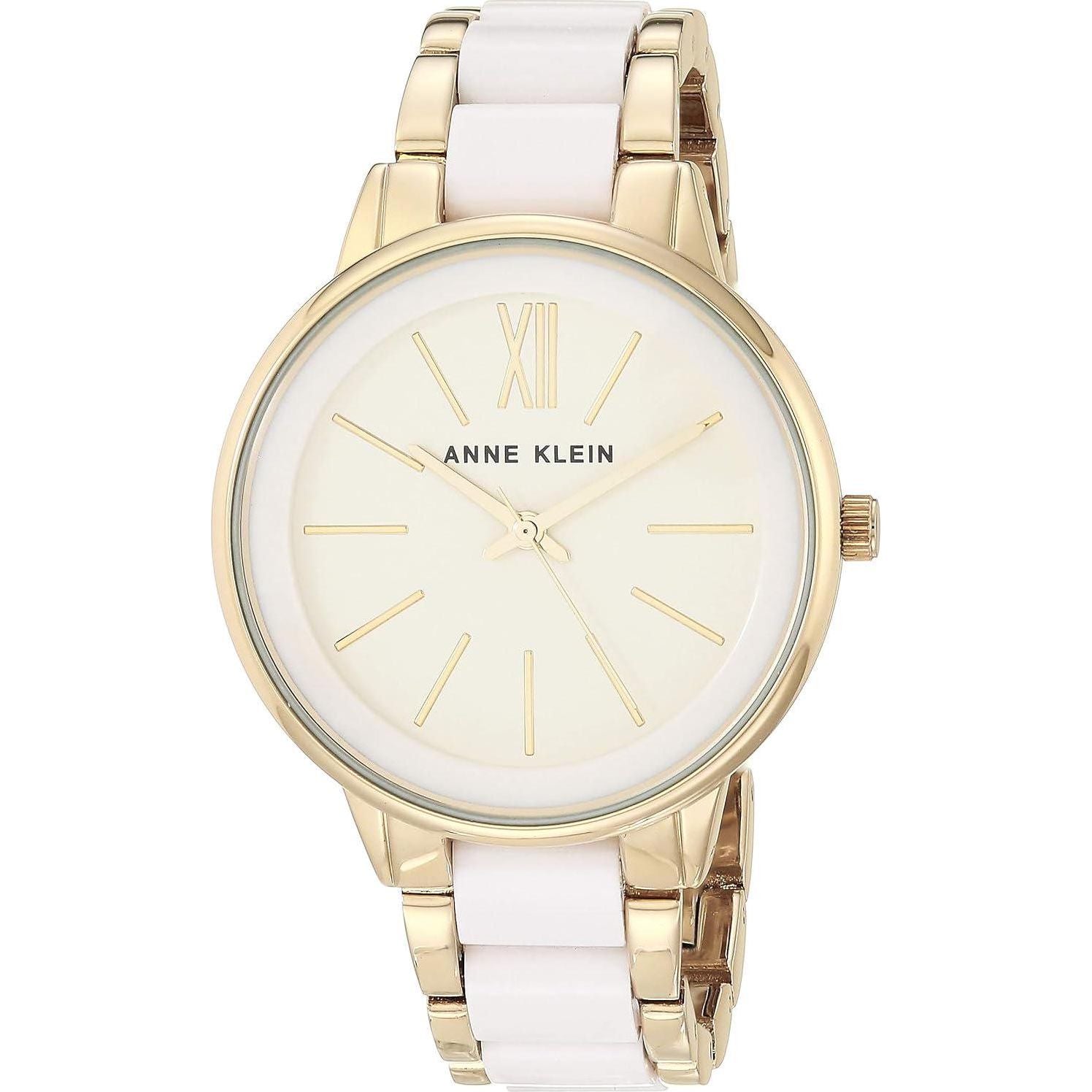 Anne Klein Women's Resin Bracelet Watch,Does not Apply