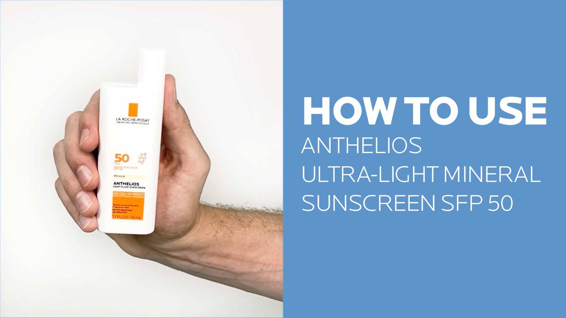 La Roche-Posay Anthelios SPF 50 Mineral Liquid Fluid Sunscreen 50ml