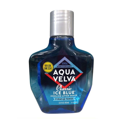 Aqua Velva Classic Ice Blue Firms & Tones Cooling After Shave,011509211323