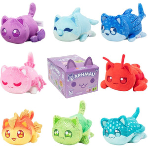 Aphmau 6 MeeMeow Mystery Plush Series 5; YouTube Gaming Channel, Blind Box, 1 Of 8 Possible Under The Sea MeeMeows, Official Merch,