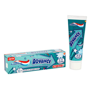 Aquafresh Advance Toothpaste For Kids 9-12 Years 75ml,5054563045348