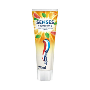 Aquafresh Senses Energising Grapefruit, Lemon & Mint Toothpaste 75ml