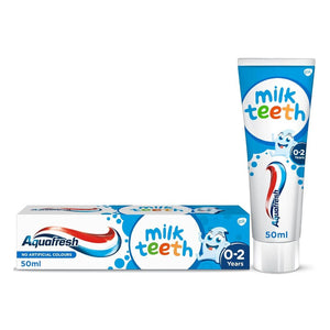 Aquafresh Milk Teeth Toothpaste For Kids 0-2 Years 50ml,5000347090967