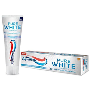 Aquafresh Pure White Tingling Mint Toothpaste 75ml