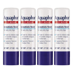 Aquaphor Lip Repair Stick - Soothes Dry Chapped Lips - 0.17 Ounce (Pack Of 4),