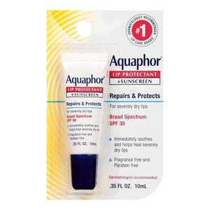 Aquaphor Lip Protectant + Sunscreen SPF 30 Lip Balm 10ml