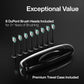 Aquasonic Aquasonic Black Series Ultra Whitening Toothbrush ADA Accepted Electric Toothbrush- 8 Brush Heads And Travel Case 40,000 VPM Electric Motor And Wireless Charging - 4 Modes W Smart Timer