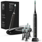 Aquasonic Aquasonic Black Series Ultra Whitening Toothbrush ADA Accepted Electric Toothbrush- 8 Brush Heads And Travel Case 40,000 VPM Electric Motor And Wireless Charging - 4 Modes W Smart Timer