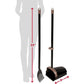 Arm and Hammer Pooper Scooper with Swivel Bin and Rake Includes 2 Scented Waste Bags Black