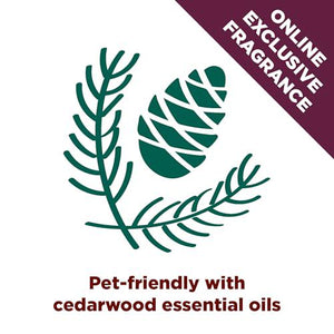Arm and Hammer Cedarwood Clumping Cat Litter 18 lb Multicat Odor Control with Essential Oils