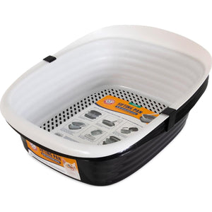 Arm and Hammer Large Sifting Litter Box with Microban Made in USA Cat Waste Separation Tray