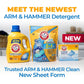 Arm & Hammer Arm And Hammer Power Sheets Laundry Detergent, Fresh Linen 50ct, Up To 100 Small Loads (Packaging May Vary)