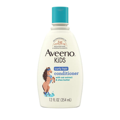 Aveeno Kids Curly Hair Oat Extract & Shea Butter Shampoo & Conditioner 354ml,381372021207