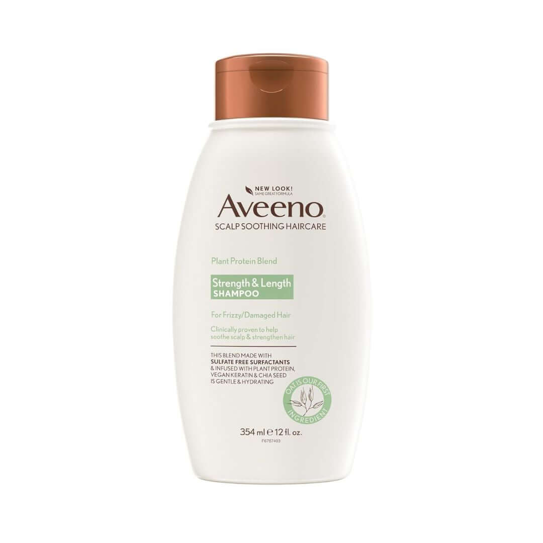 Aveeno Plant Protein Blend Strength & Length Shampoo & Conditioner 354ml