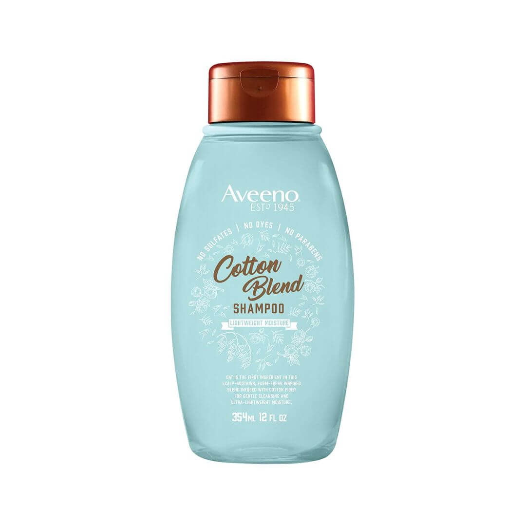 Aveeno Cotton Blend Lightweight Moisture Shampoo 354ml,052800675469