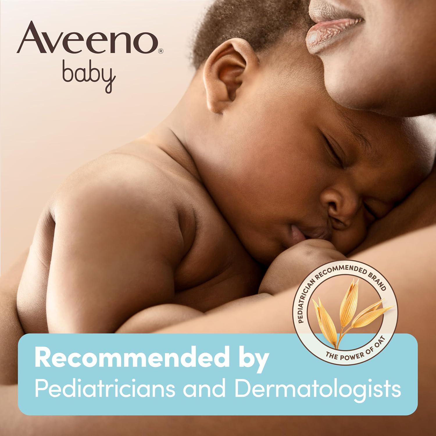 Aveeno Baby Calming Comfort Moisturizing Body Lotion, 18 Fl. Oz | With Relaxing Lavender And Vanilla Scents, Non-Greasy, Nourishing Prebiotic Oatmeal, Paraben- And Phthalate-Free,