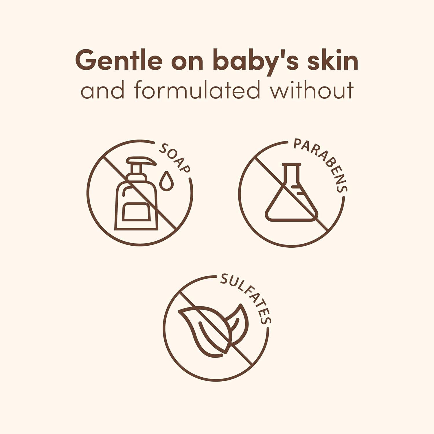 Aveeno Baby Calming Comfort Bath With Relaxing Lavender And Vanilla Scents, Hypoallergenic And Tear-Free Formula, Paraben- And Phthalate-Free, 18 Fl Oz (Pack Of 1),
