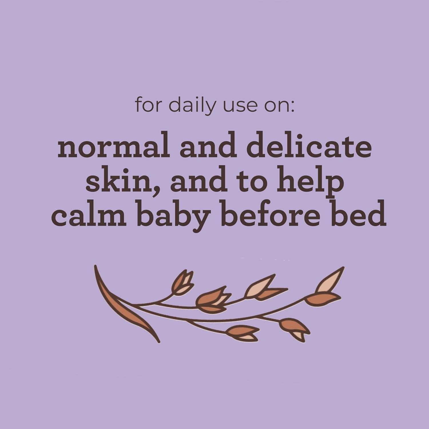 Aveeno Baby Calming Comfort Moisturizing Body Lotion, 18 Fl. Oz | With Relaxing Lavender And Vanilla Scents, Non-Greasy, Nourishing Prebiotic Oatmeal, Paraben- And Phthalate-Free,