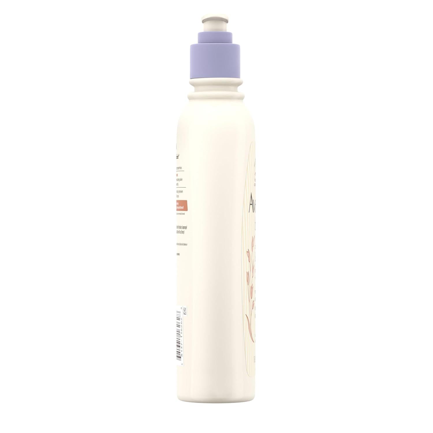 Aveeno Baby Calming Comfort Moisturizing Body Lotion, 18 Fl. Oz | With Relaxing Lavender And Vanilla Scents, Non-Greasy, Nourishing Prebiotic Oatmeal, Paraben- And Phthalate-Free,