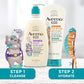 Aveeno Kids Sensitive Skin Face And Body Wash With Oat Extract, Gently Washes Away Dirt And Germs Without Drying, Tear-Free And Suitable For All Skin Tones, Hypoallergenic, 18 Fl. Oz,