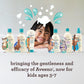 Aveeno Kids Sensitive Skin Face And Body Wash With Oat Extract, Gently Washes Away Dirt And Germs Without Drying, Tear-Free And Suitable For All Skin Tones, Hypoallergenic, 18 Fl. Oz,