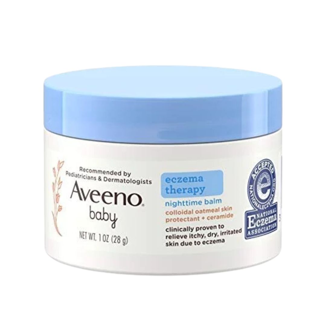 Aveeno Baby Eczema Therapy Colloidal Oatmeal Night Time Balm 28g