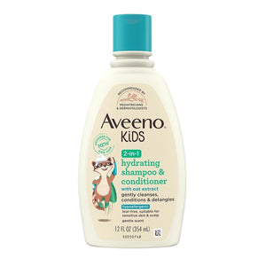 Aveeno Kids 2-In-1 Oat Extract Hydrating Shampoo + Conditioner 354ml