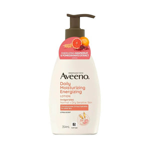 Aveeno Daily Moisturizing Energizing Citrus Scent Invigorates Body Lotion 354ml,8801008601389,