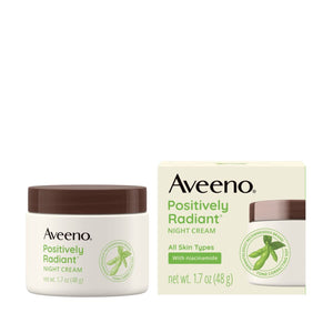 Aveeno Positively Radiant Niacinamide Night Cream 48g,381371162499