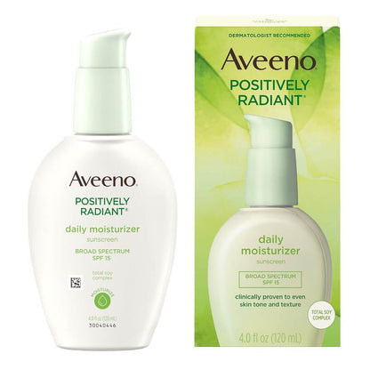 Aveeno Positively Radiant SPF 15 Daily Moisturizer 120ml