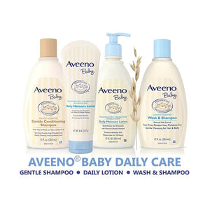 Aveeno Baby Daily Moisture Natural Oat Extract Body Wash & Shampoo